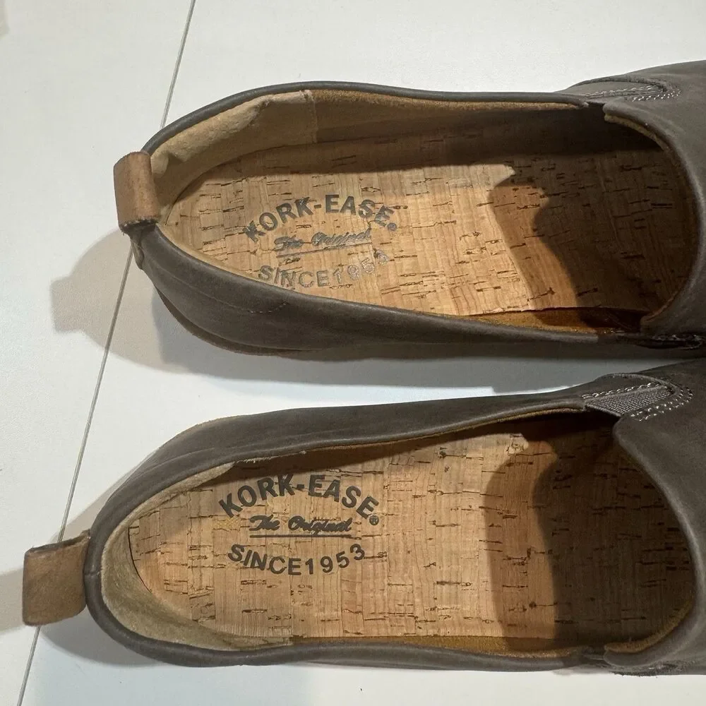 Kork Ease PEYTON Women's Casual Slip On Shoe Gray US Size 10-10.5 Medium